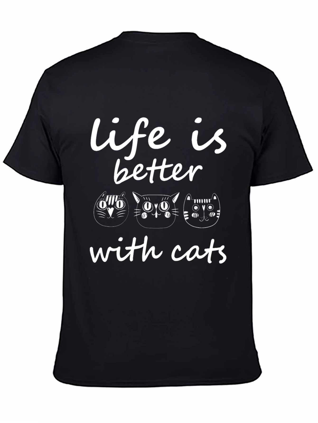 Life is Better with Cats T-Shirt