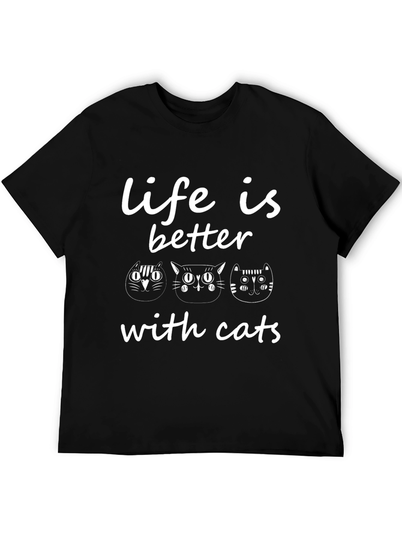 Life is Better with Cats T-Shirt