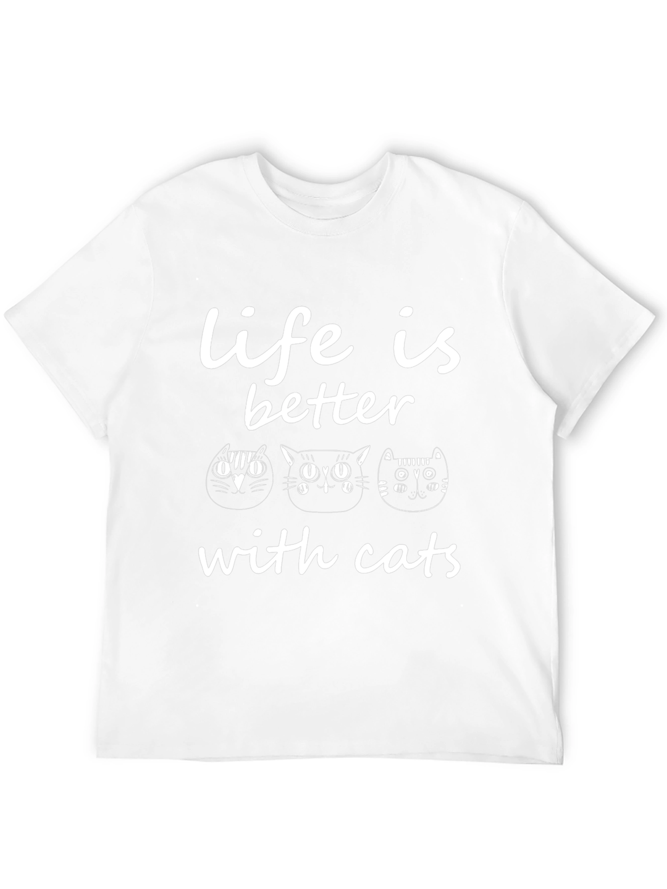 Life is Better with Cats T-Shirt