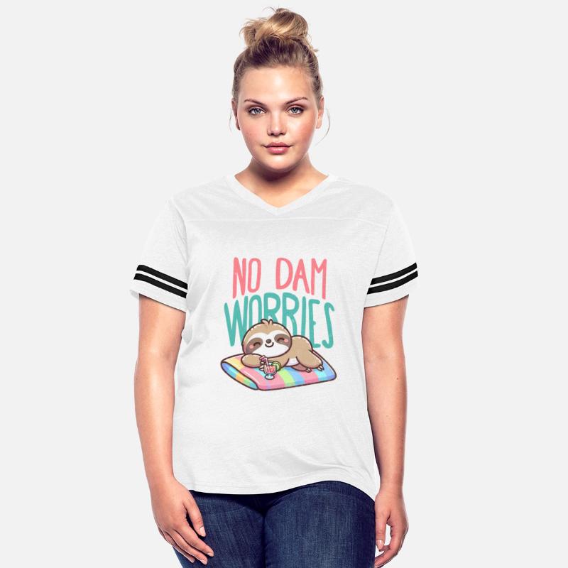 No Dam Worries Sloth on The Beach Relax