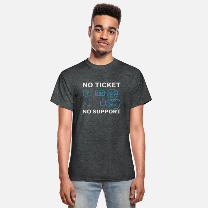 No Ticket No Support – Funny IT Tech Design. Gift