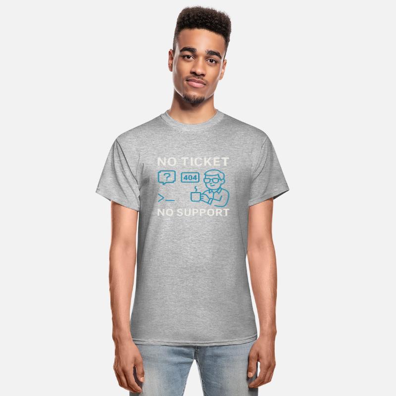 No Ticket No Support – Funny IT Tech Design. Gift