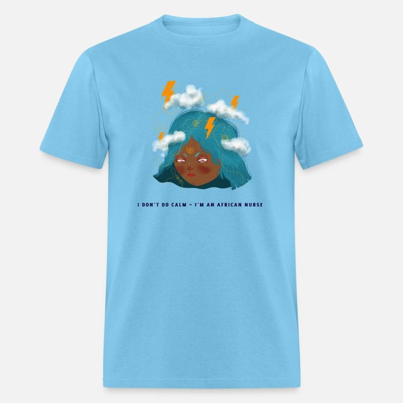 Not Calm African Nurse