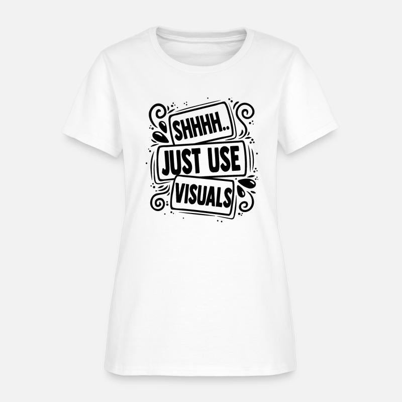 Novelty Shh Just Use Visuals Special-Ed