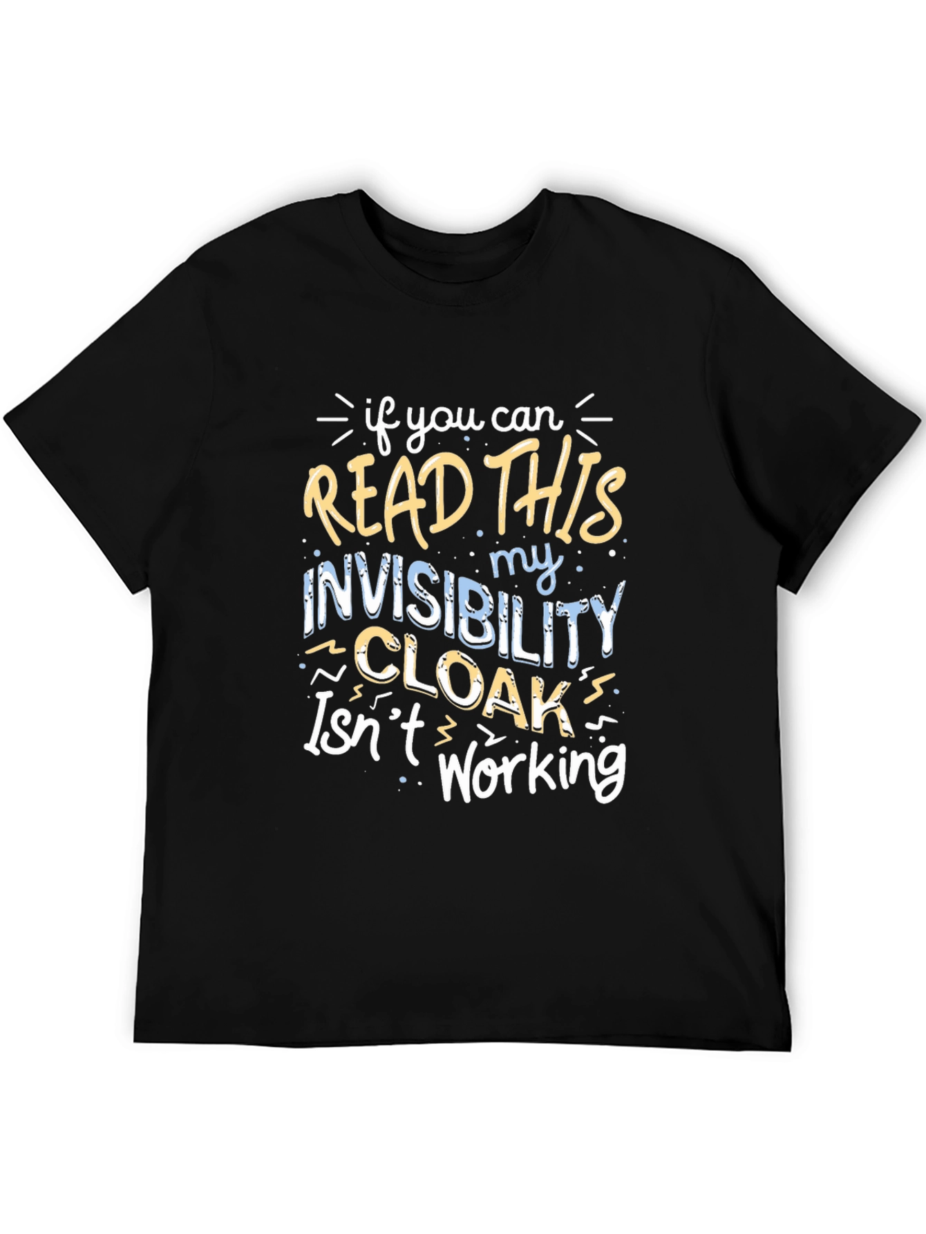 Invisibility Cloak T-Shirt - Funny Novelty Tee