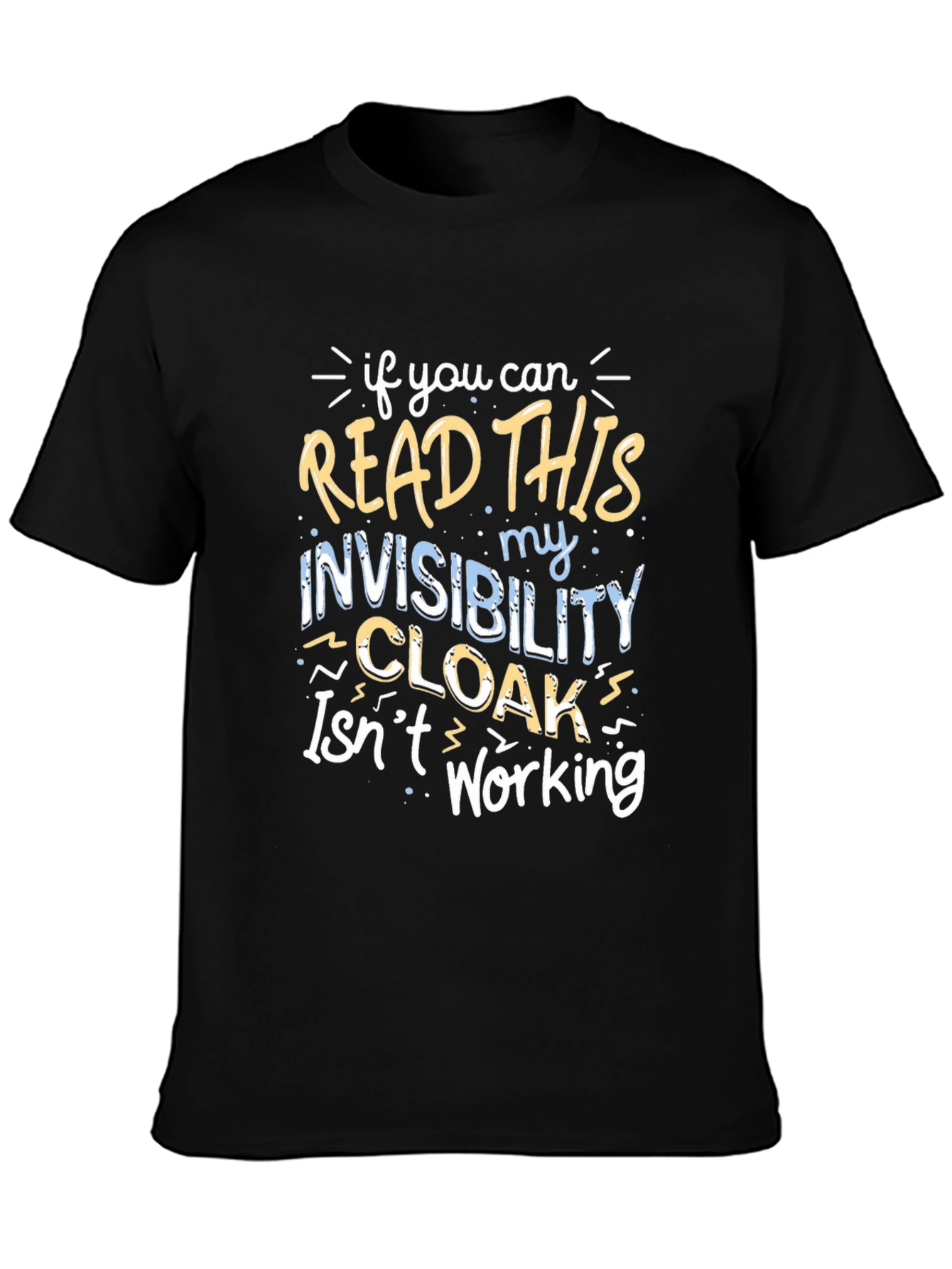 Invisibility Cloak T-Shirt - Funny Novelty Tee