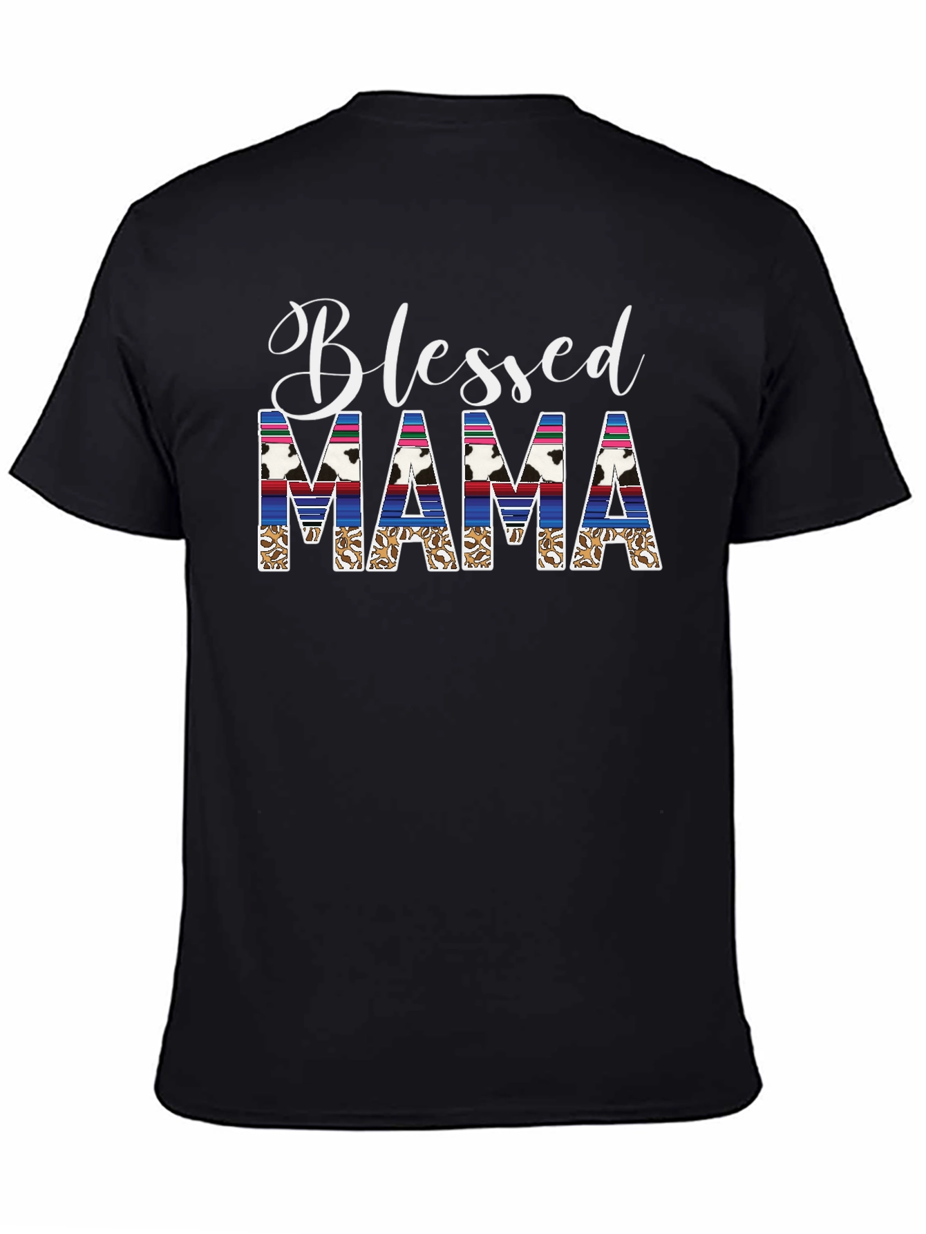 Blessed Mama Graphic Tee - Western Style