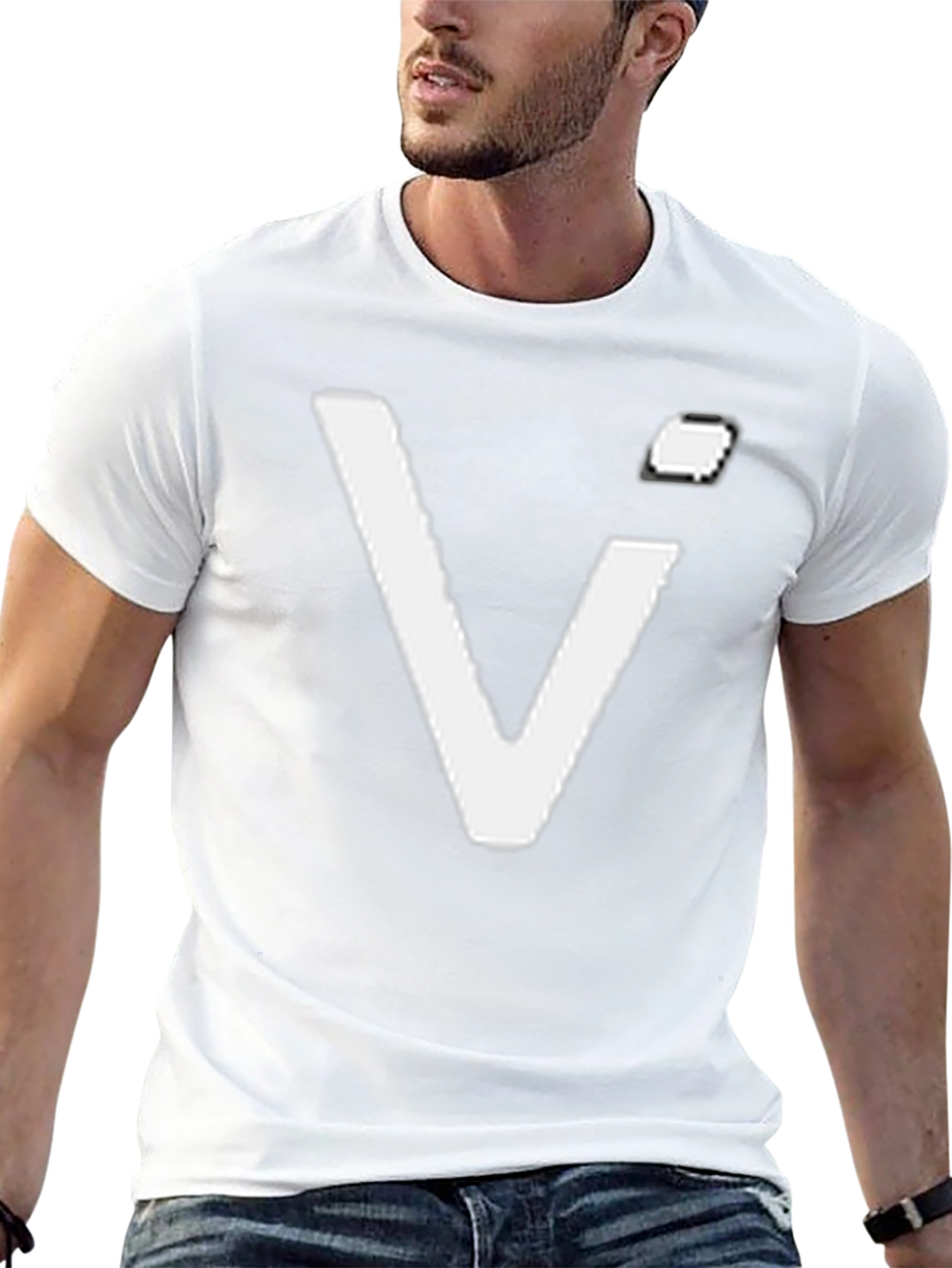 Vi T-Shirt - Minimalist Design