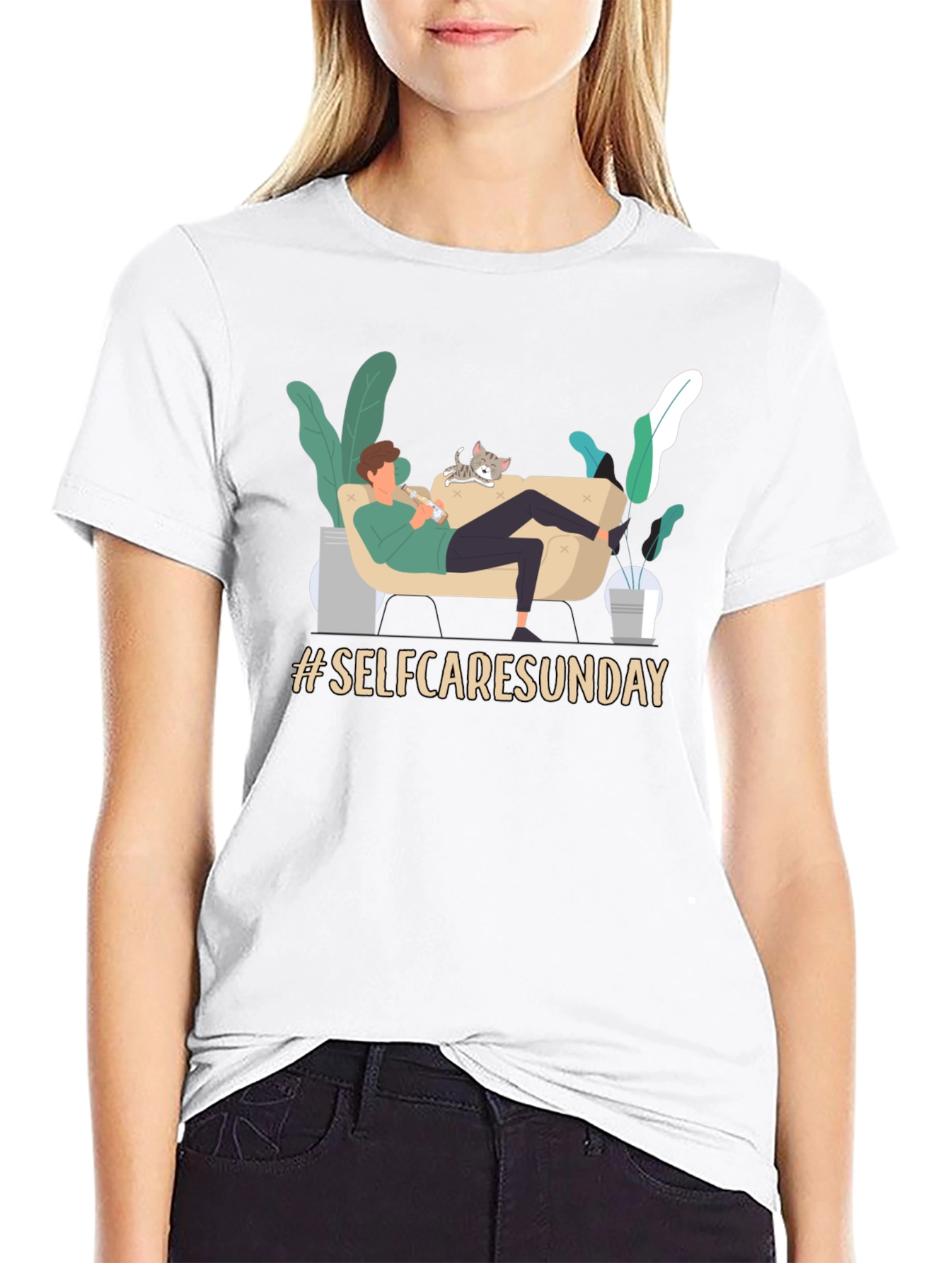 Self Care Sunday Relaxed T-Shirt