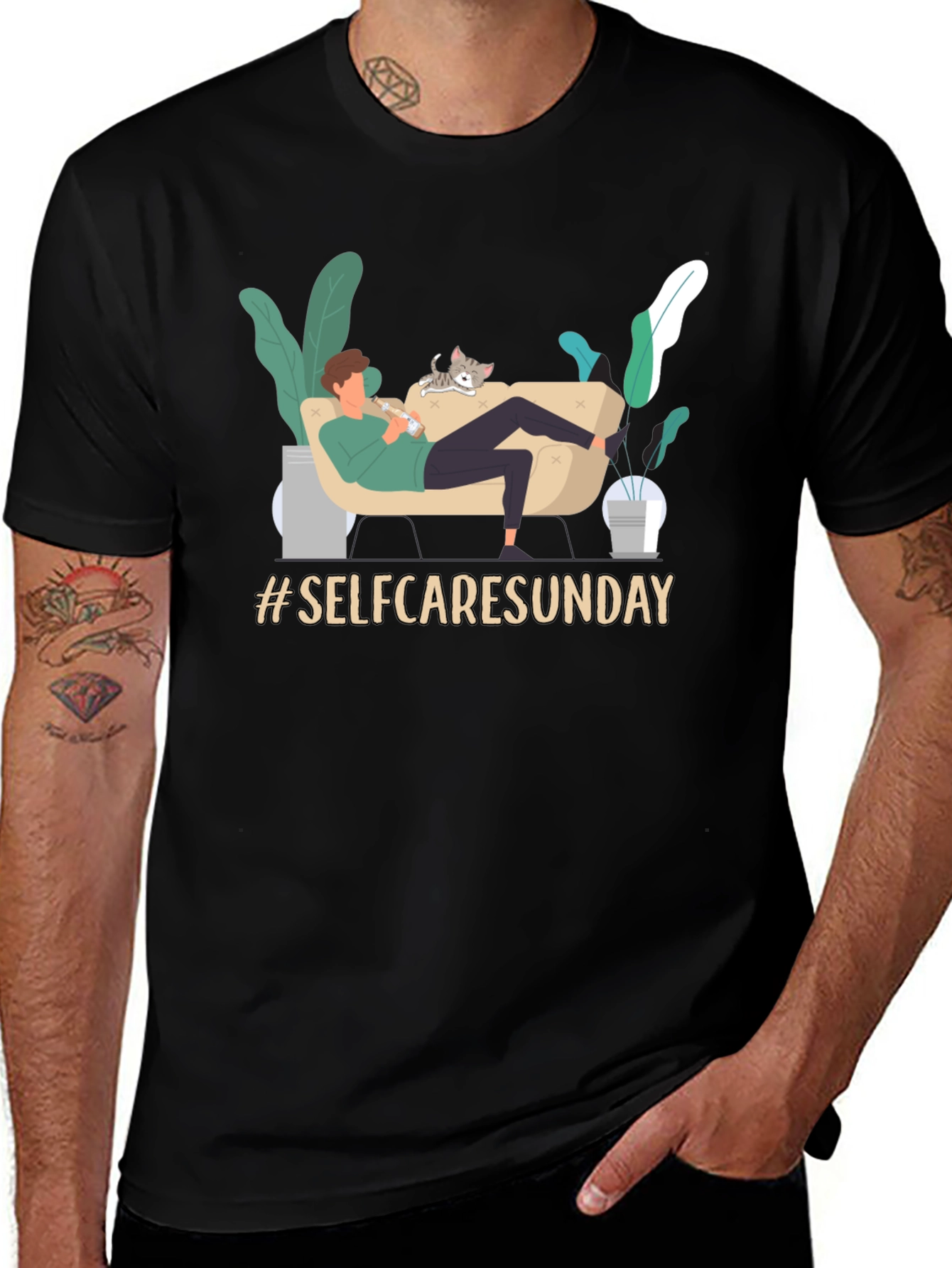 Self Care Sunday Relaxed T-Shirt