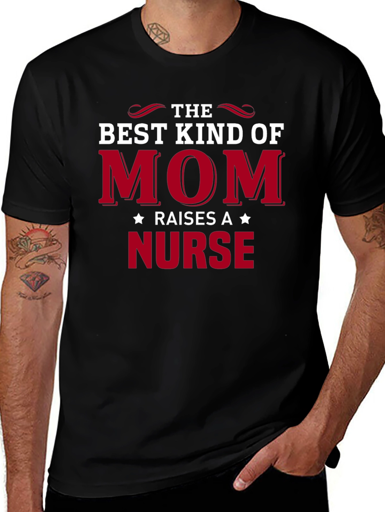Best Kind of Mom Raises a Nurse T-Shirt