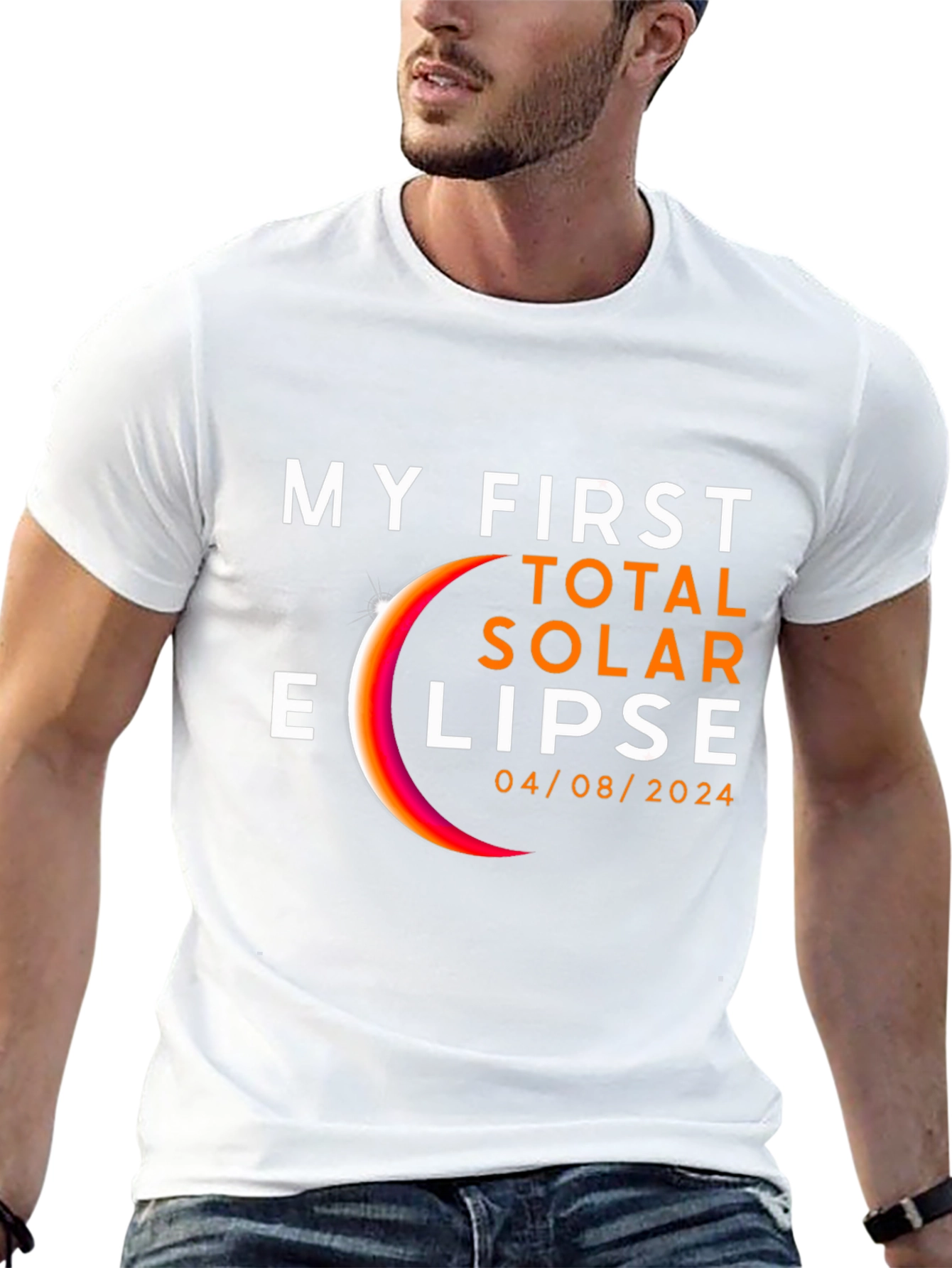 My First Total Solar Eclipse 04/08/2024 T-Shirt