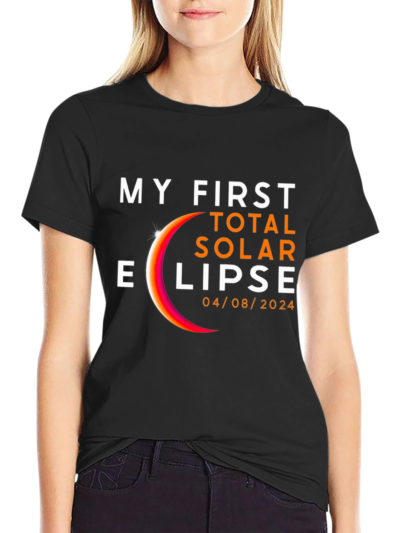My First Total Solar Eclipse 04/08/2024 T-Shirt
