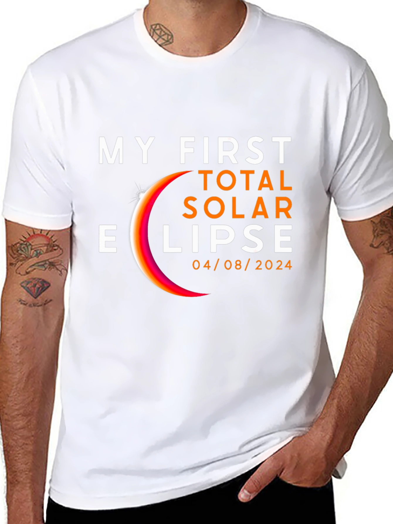 My First Total Solar Eclipse 04/08/2024 T-Shirt
