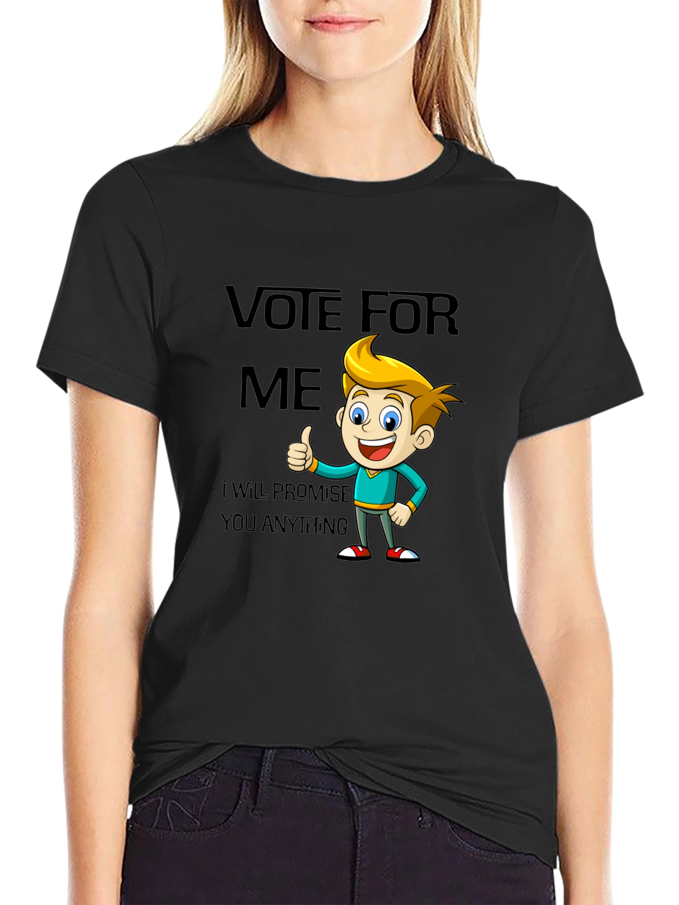 Vote For Me Funny Cartoon T-Shirt
