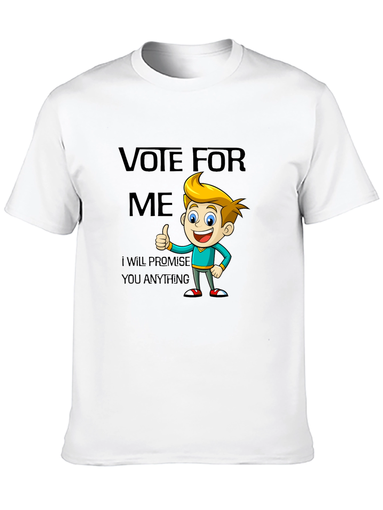 Vote For Me Funny Cartoon T-Shirt