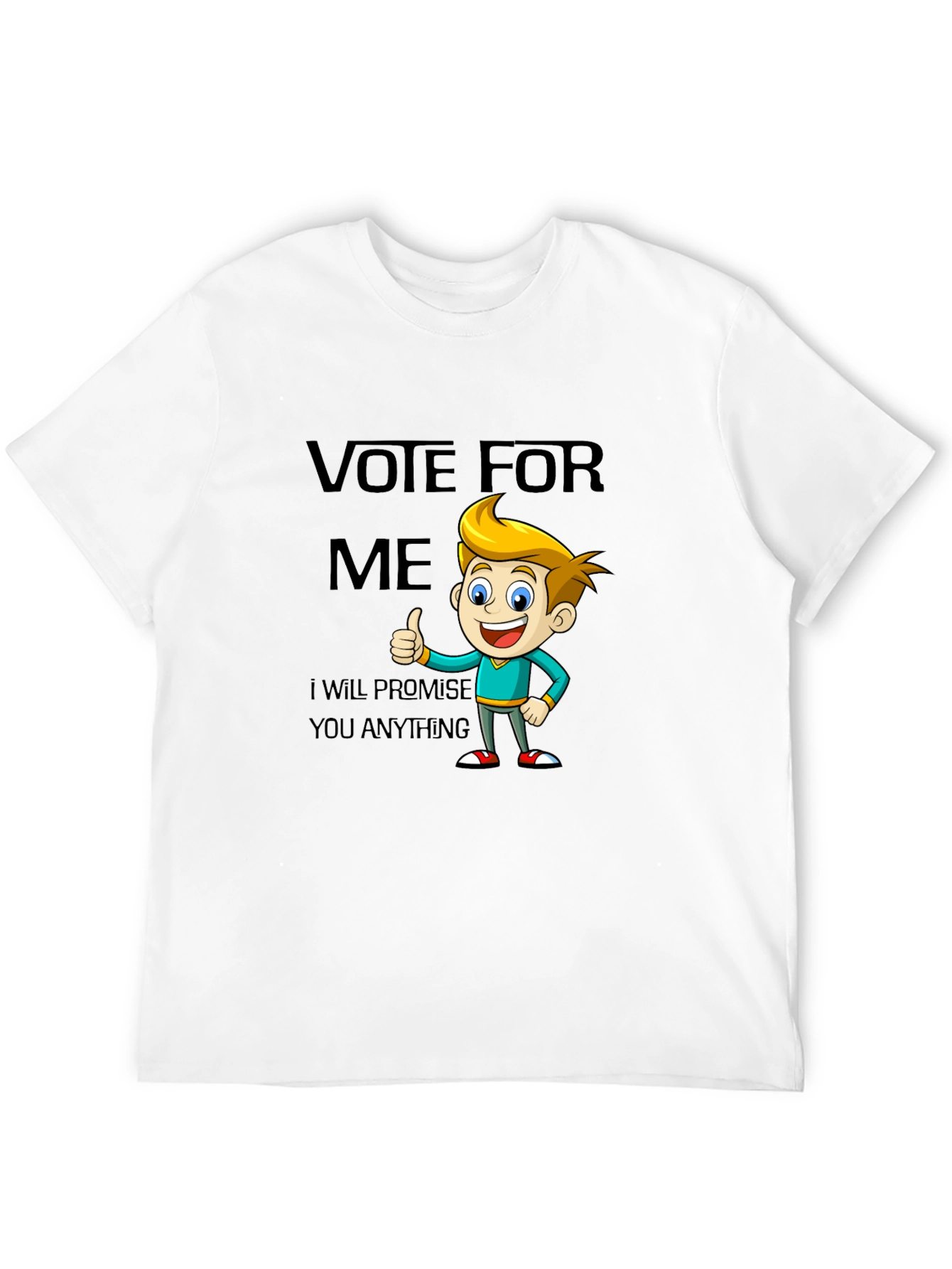 Vote For Me Funny Cartoon T-Shirt