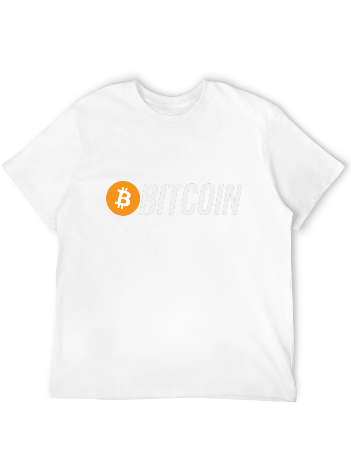 Bitcoin Cryptocurrency Black T-Shirt
