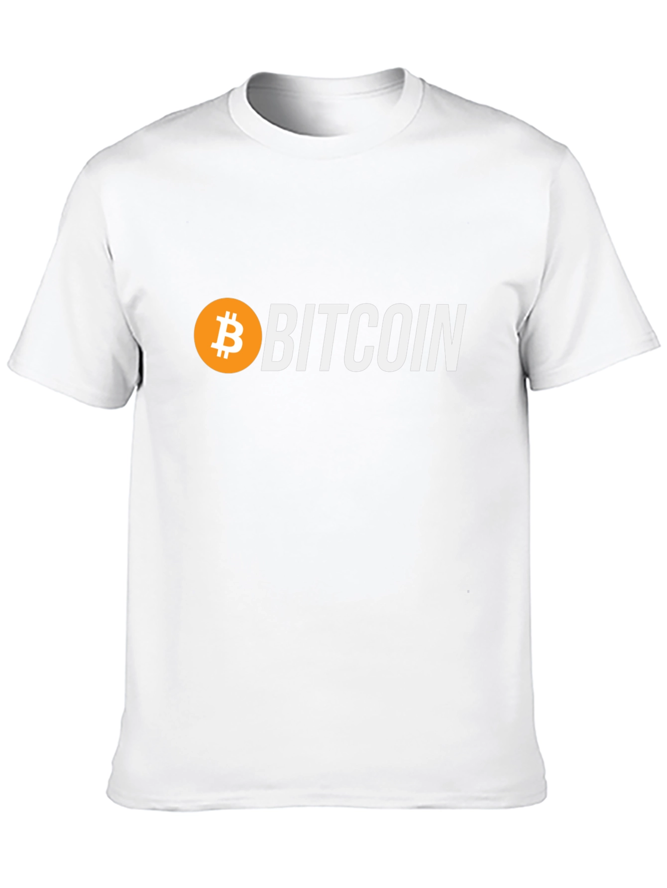 Bitcoin Cryptocurrency Black T-Shirt