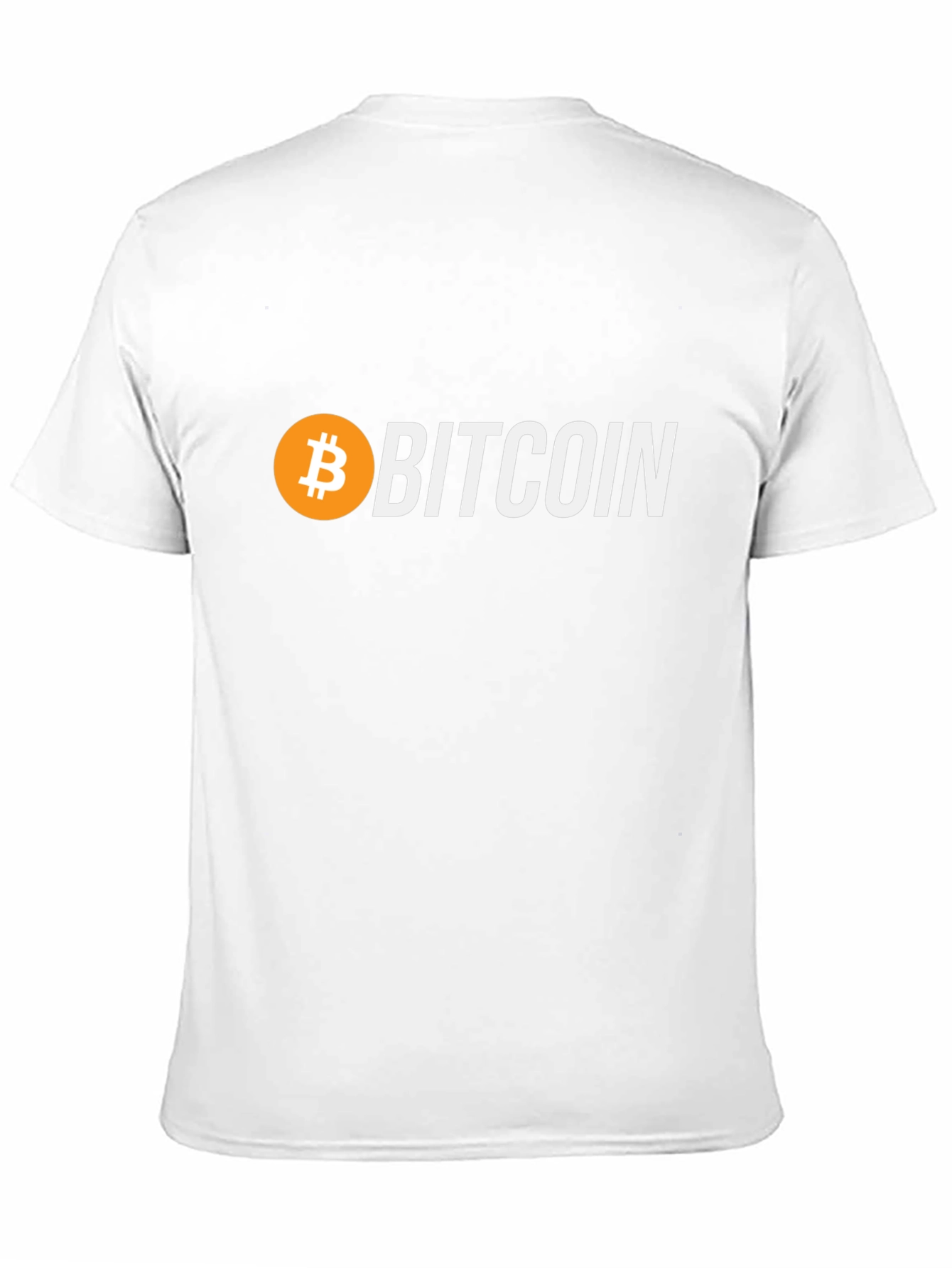 Bitcoin Cryptocurrency Black T-Shirt