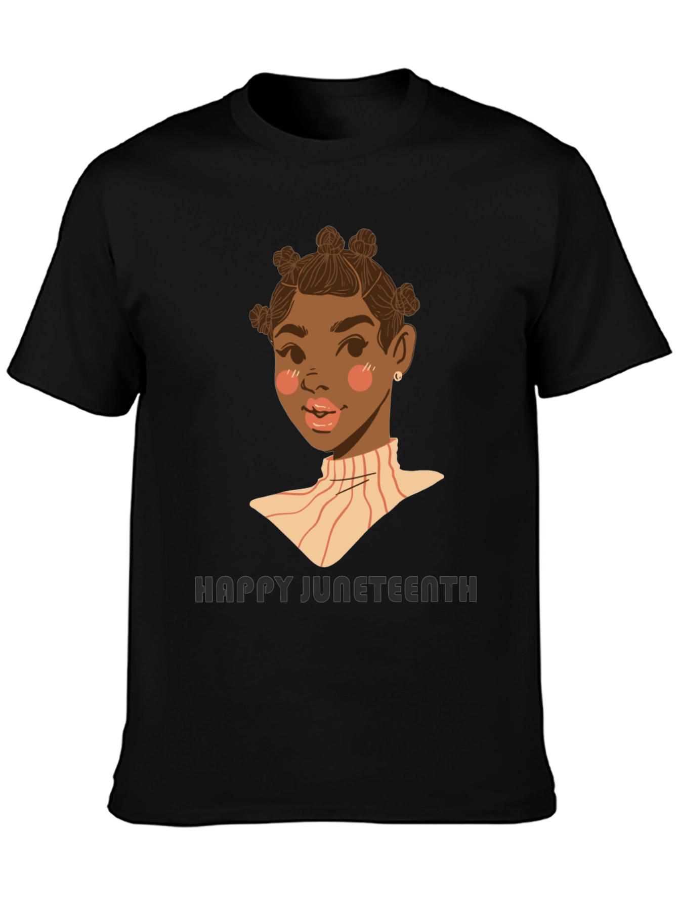 Juneteenth Celebration Tee - Woman Portrait