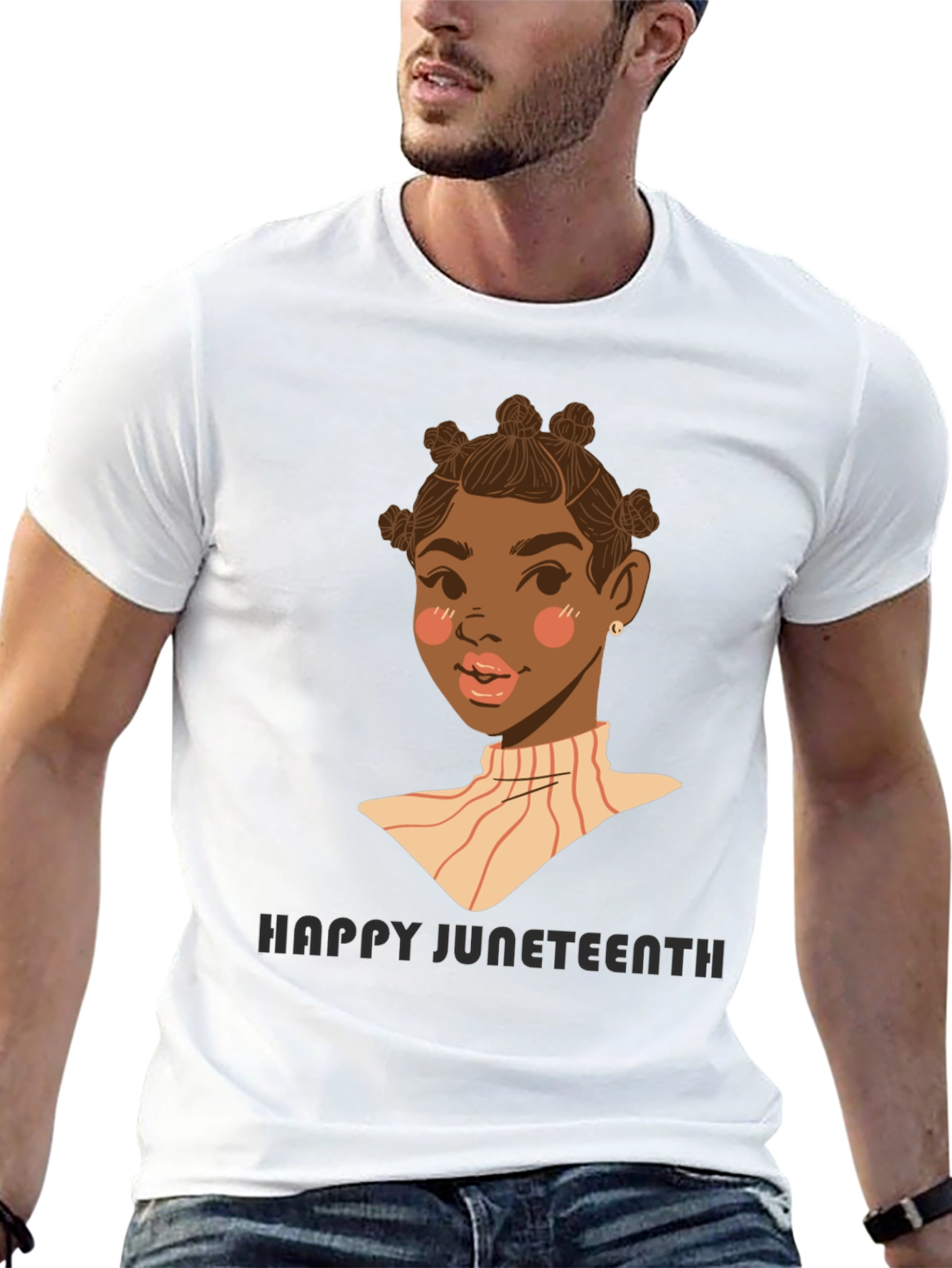 Juneteenth Celebration Tee - Woman Portrait