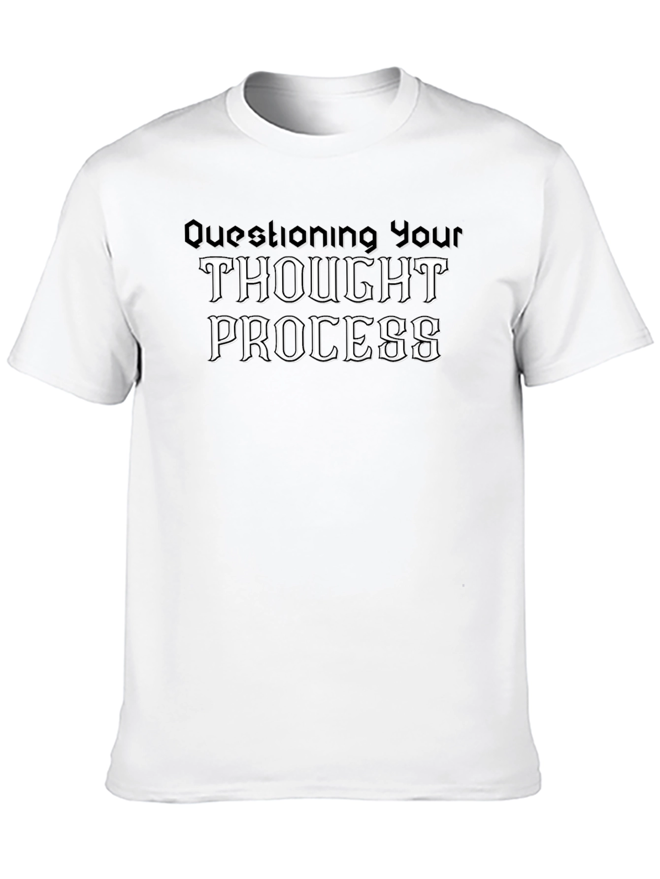 Questioning Thought Process Graphic Tee