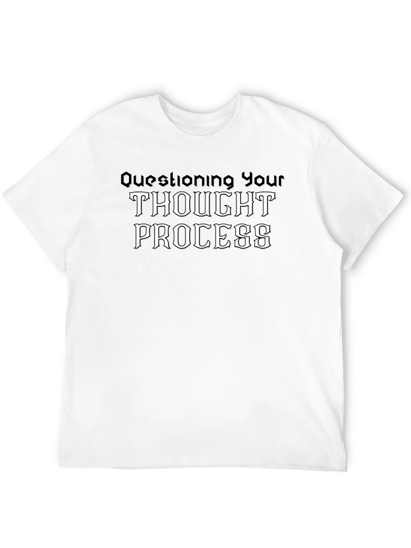Questioning Thought Process Graphic Tee