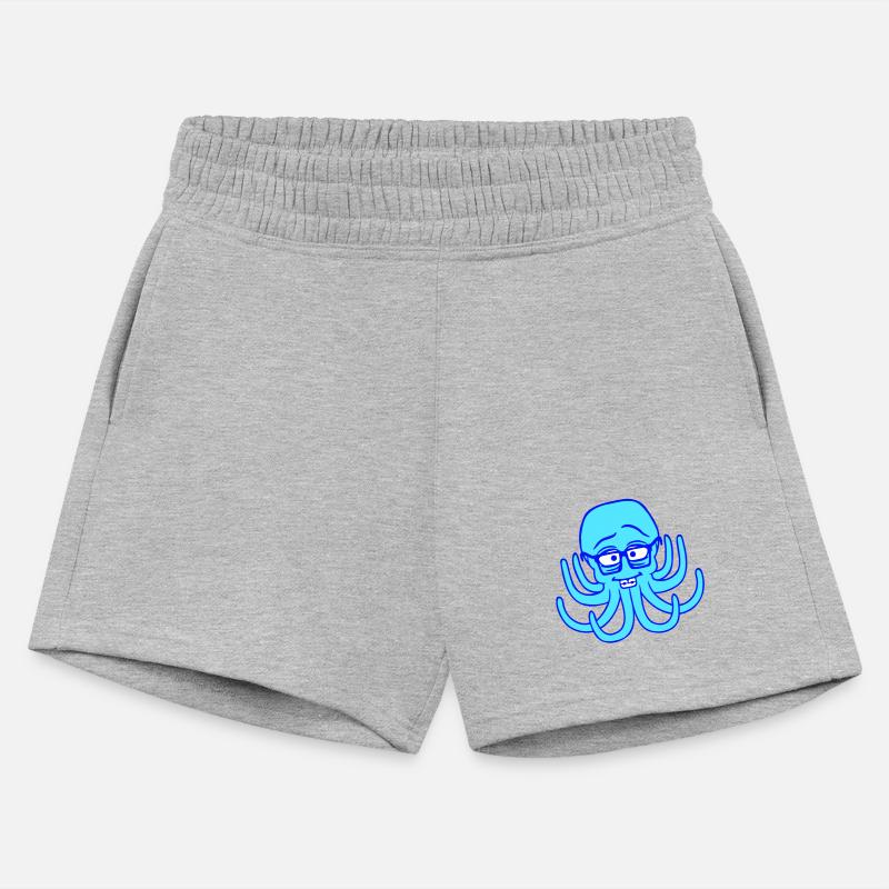 Octopus nerd geek horn-rimmed glasses smart cool