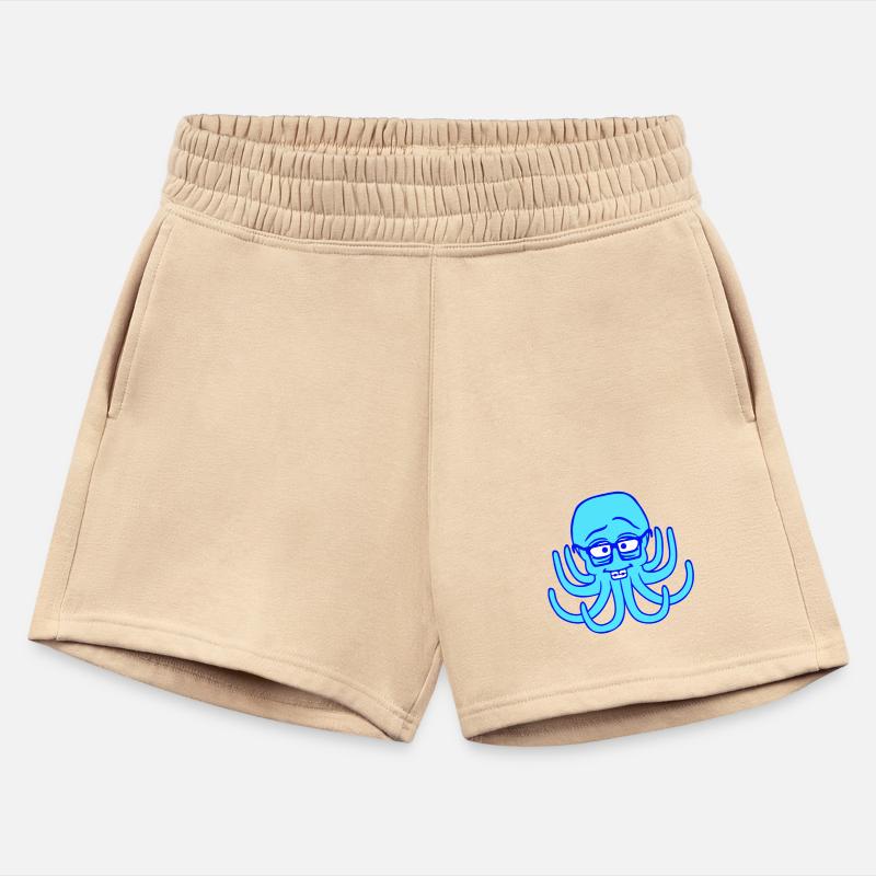 Octopus nerd geek horn-rimmed glasses smart cool