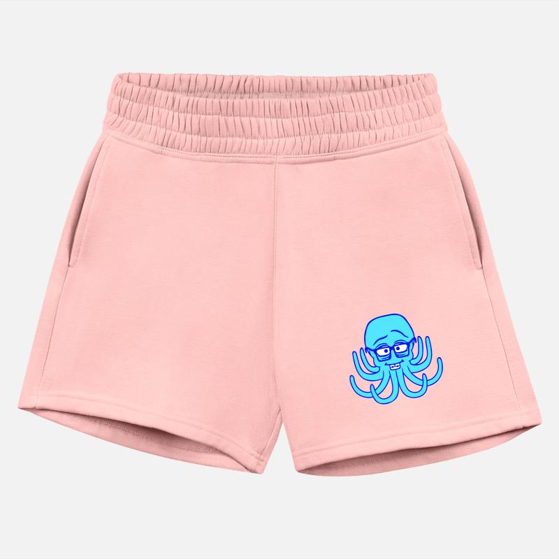 Octopus nerd geek horn-rimmed glasses smart cool