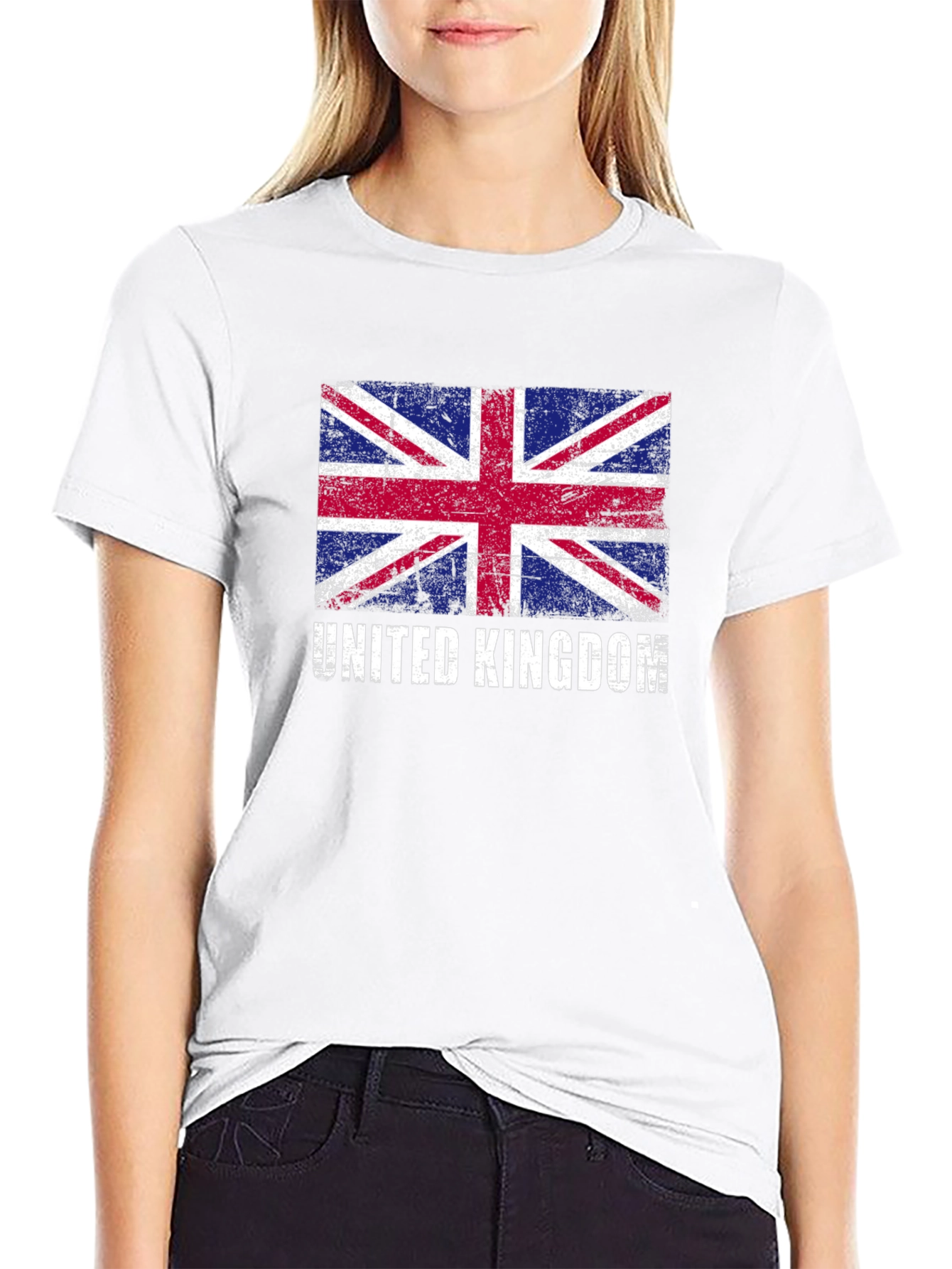 United Kingdom Flag Graphic T-Shirt