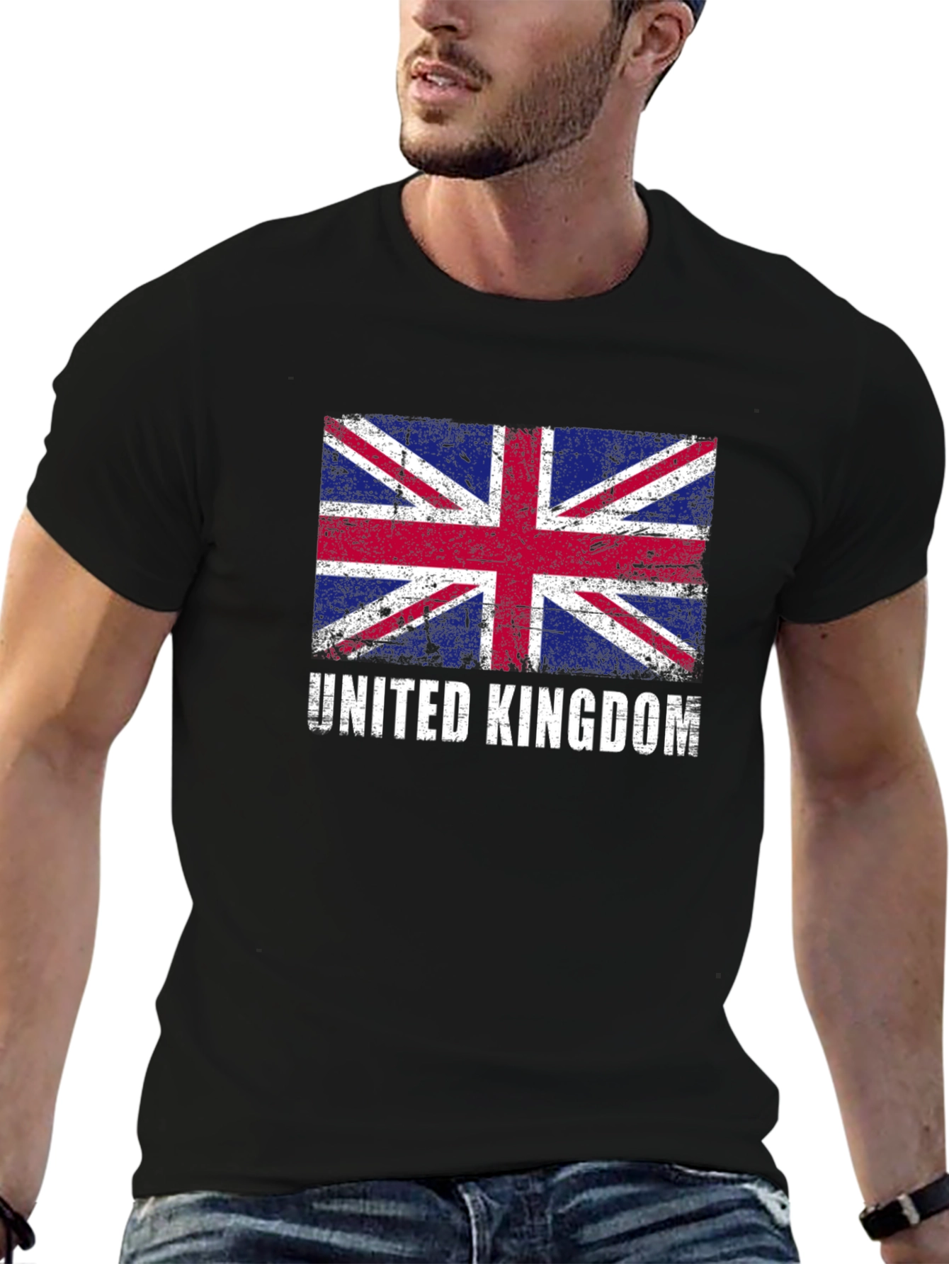 United Kingdom Flag Graphic T-Shirt