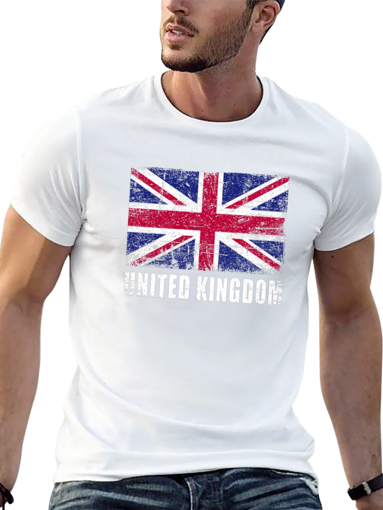 United Kingdom Flag Graphic T-Shirt