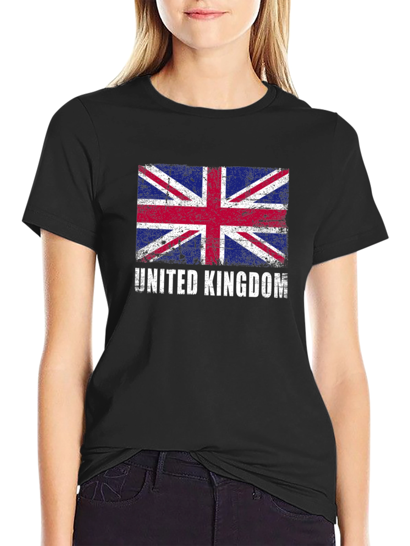 United Kingdom Flag Graphic T-Shirt