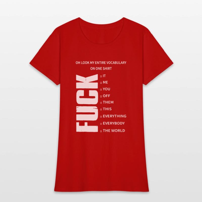 oh look my entire covabulary on one shirt it me yo