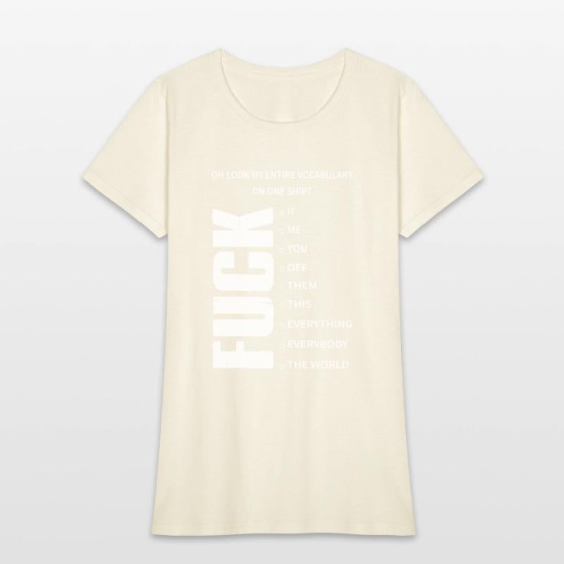 oh look my entire covabulary on one shirt it me yo