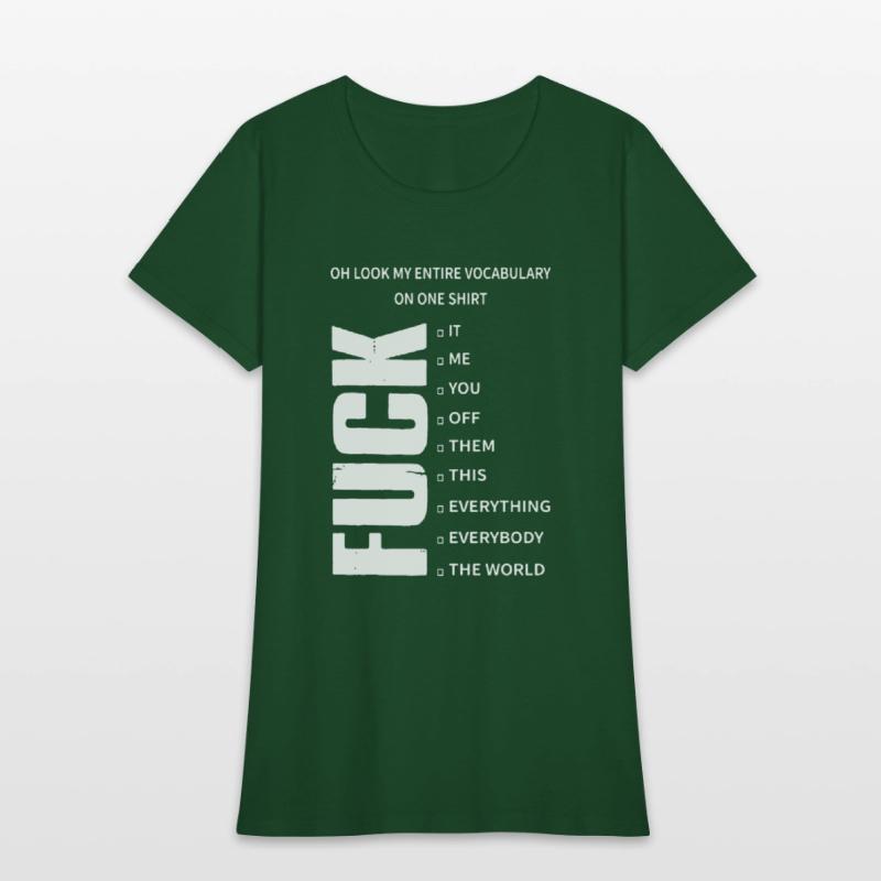 oh look my entire covabulary on one shirt it me yo