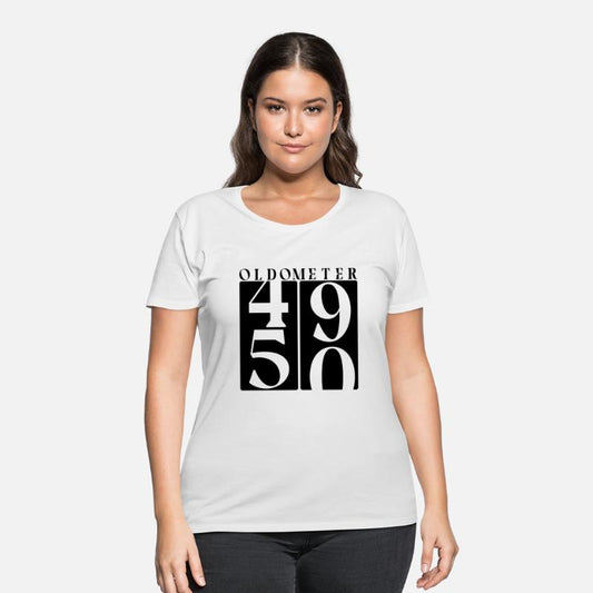 Oldometer 49 to 50 Funny Birthday Design