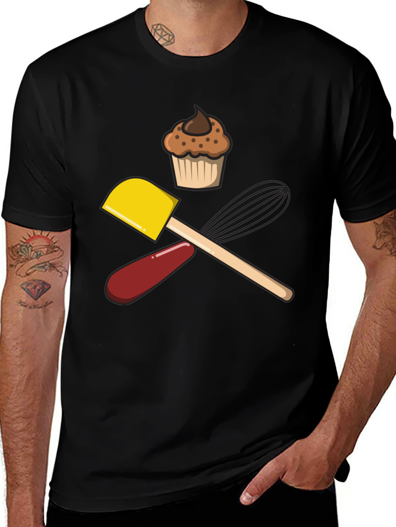Baking Tools T-Shirt - Culinary Design