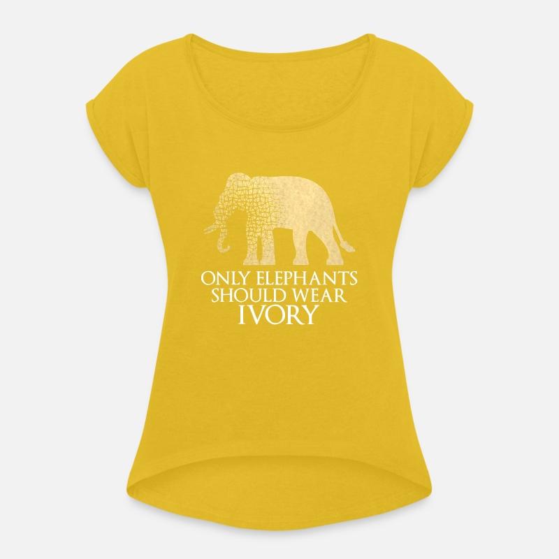 Only Elephants Should Wear Ivory Save T shirt Supp