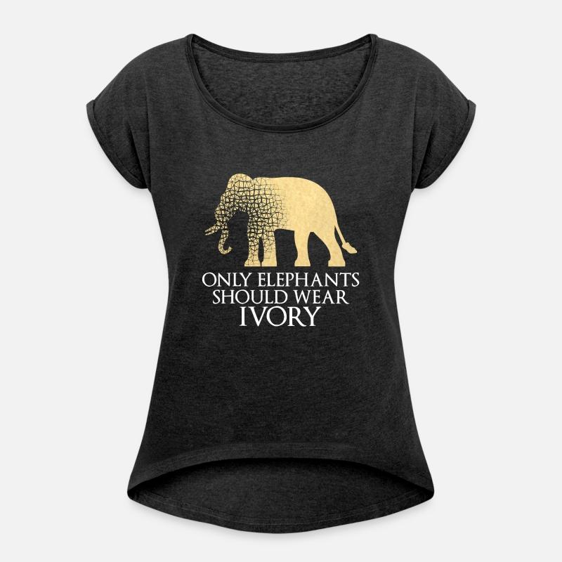 Only Elephants Should Wear Ivory Save T shirt Supp