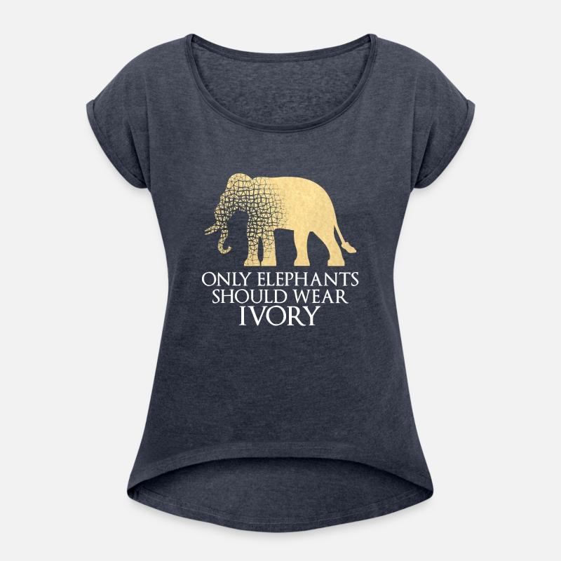 Only Elephants Should Wear Ivory Save T shirt Supp