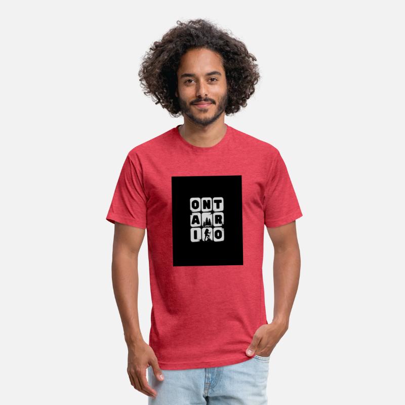 Ontario Explore Travel Illustrative Quote T Shirt