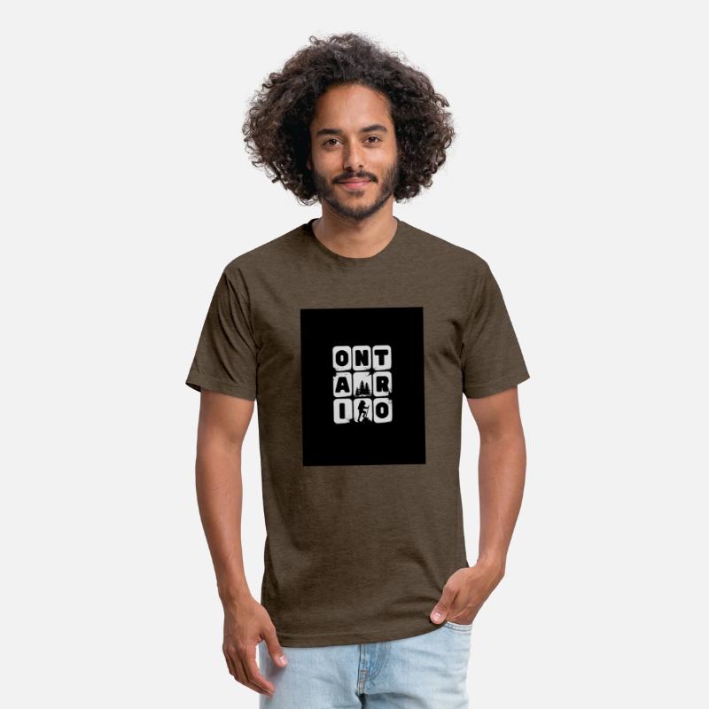 Ontario Explore Travel Illustrative Quote T Shirt