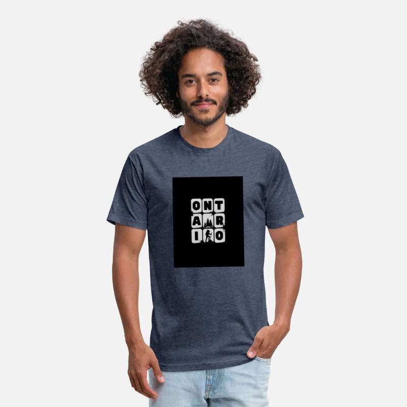 Ontario Explore Travel Illustrative Quote T Shirt
