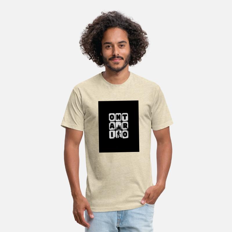 Ontario Explore Travel Illustrative Quote T Shirt