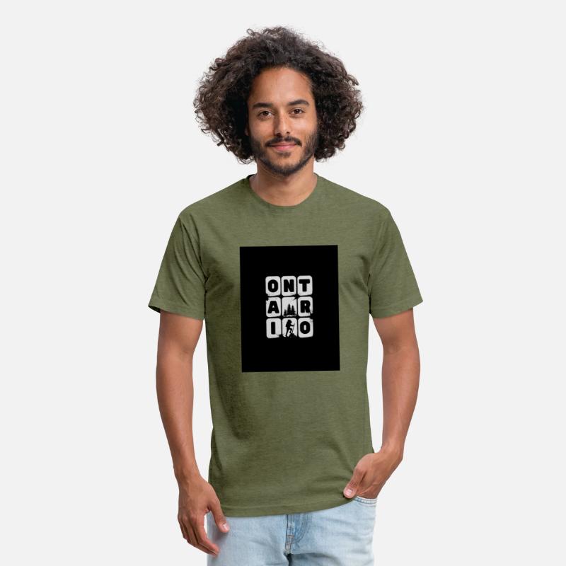Ontario Explore Travel Illustrative Quote T Shirt