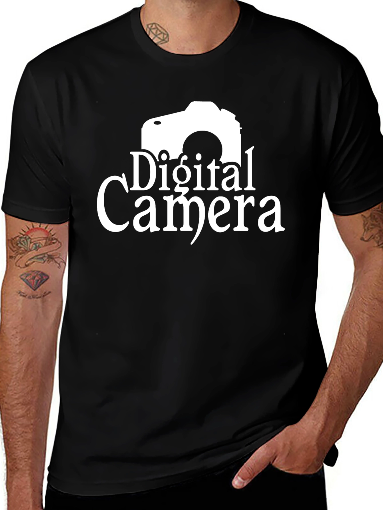 Digital Camera Graphic Tee - Photography Lover Shirt