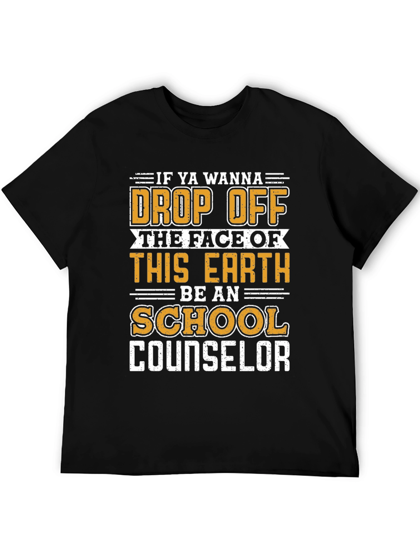 School Counselor Graphic Tee - Funny Quote